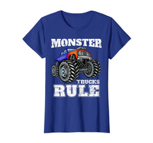 Load image into Gallery viewer, Monster Trucks Rule Shirt Monster Truck T-Shirt for Boys Tee