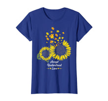 Load image into Gallery viewer, Autism Mom Dad Shirt Gifts Sunflower Autism Puzzle Piece