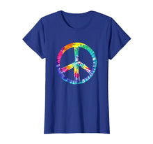 Load image into Gallery viewer, Tye Dye Peace Sign T Shirt