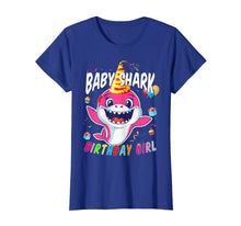 Load image into Gallery viewer, Birthday Girl Baby Shark T-Shirt