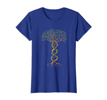 Load image into Gallery viewer, DNA Tree of Life Genetics Colorful Biology Science T-Shirt