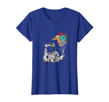 Load image into Gallery viewer, Astronaut with planets in hand Awesome Shirt