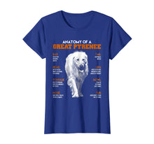 Load image into Gallery viewer, Anatomy Of A Great Pyrenee Dogs T Shirt Funny Gift