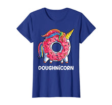 Load image into Gallery viewer, Doughnicorn Unicorn Donut Shirt Girls Rainbow Unicorns Squad