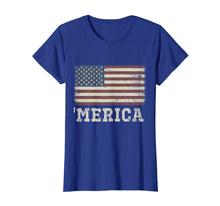 Load image into Gallery viewer, Vintage USA Flag 'Merica T-Shirt
