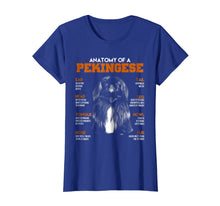 Load image into Gallery viewer, Anatomy Of A Pekingese Dogs T Shirt Funny Gift