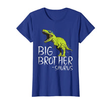 Load image into Gallery viewer, Big Brother-saurus Dinosaur Gift Shirt for Toddler and Boy