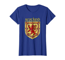 Load image into Gallery viewer, Scottish Rampant Lion T-Shirt Scotland Coat of Arms Shirts