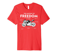 Load image into Gallery viewer, The Anatomy Of Freedom Shirt | Cute Supermotos T-shirt Gift