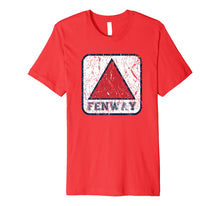 Load image into Gallery viewer, Fan of Fenway Sign T-Shirt Boston Distressed Baseball TShirt