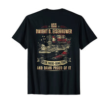 Load image into Gallery viewer, Navy USS Dwight D. Eisenhower (CVN-69) T-shirt