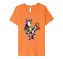 Load image into Gallery viewer, Halloween Unicorn T Shirt