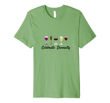 Load image into Gallery viewer, Wine Glass Saying Quote T Shirt Wine Drinker Related Gift
