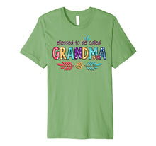 Load image into Gallery viewer, Blessed To Be Called Grandma T-Shirt Grandma Gift For Women Premium T-Shirt