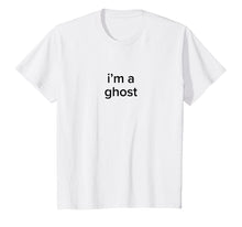 Load image into Gallery viewer, BuzzFeed Ghost Halloween Costume T-Shirt
