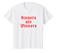Load image into Gallery viewer, Goth Punk Sinners Are Winners Shirt