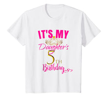 Load image into Gallery viewer, Cute It's My Daughter's 5th Birthday Shirt Party Outfit