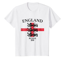 Load image into Gallery viewer, England Lions St George Flag Russia Soccer Cup 2018 T-Shirt