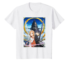 Load image into Gallery viewer, Kirito And Asuna Online Sword Art Tshirt