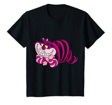 Load image into Gallery viewer, Evil Cheshire Cat We're all Mad Here Cat T-shirt