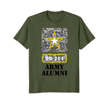Load image into Gallery viewer, DD-214 US Army Alumni T Shirt