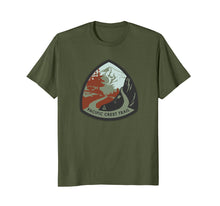 Load image into Gallery viewer, PCT Stylized Logo TShirt - Pacific Crest Trail Shirt