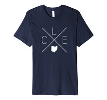 Load image into Gallery viewer, CLE Cross Design - Cleveland Ohio Shirt