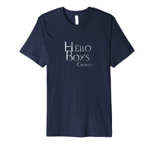 Load image into Gallery viewer, Distressed Hello Boys Crowley T shirt
