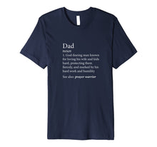 Load image into Gallery viewer, Mens Christian Dad Definition Father's Day Shirt
