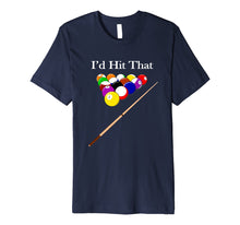 Load image into Gallery viewer, Funny Pool Hall Shark Billiards Player Hustler T-shirt
