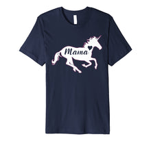 Load image into Gallery viewer, Mom Life Shirts Mama Unicorn Tees Mother Mommy Women Gifts