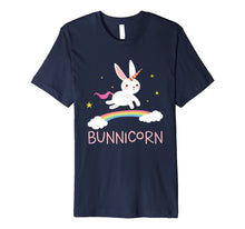 Load image into Gallery viewer, Unicorn Shirt Bunnicorn Bunny Rabbit Cute Tee Men Women Kids