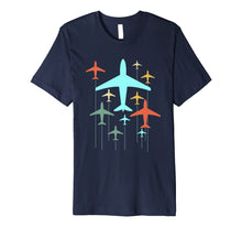 Load image into Gallery viewer, Cute Vintage Airplanes | Fly Airplane Pilot T-Shirt