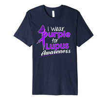 Load image into Gallery viewer, I Wear Purple For My Lupus Awareness T Shirt