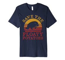 Load image into Gallery viewer, Save the floaty potatoes vintage premium t shirt