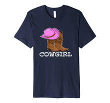 Load image into Gallery viewer, Cowgirl Boots Girl Country Cowboy Western Shirt