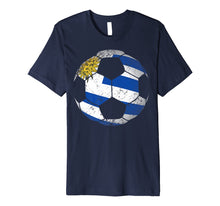 Load image into Gallery viewer, Uruguay Soccer Ball Flag Jersey Shirt - Uruguayan Football
