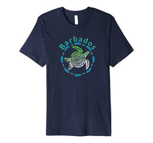 Load image into Gallery viewer, Barbados T-Shirt Vintage Tribal Turtle Gift Premium T-Shirt