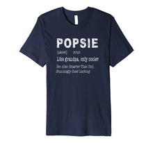 Load image into Gallery viewer, Mens Popsie Grandpa Grandfather Funny Premium Gift T-Shirt