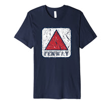 Load image into Gallery viewer, Fan of Fenway Sign T-Shirt Boston Distressed Baseball TShirt