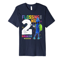 Load image into Gallery viewer, Funny Back to School 2nd Grade Flossing Crayon Shirt Kids