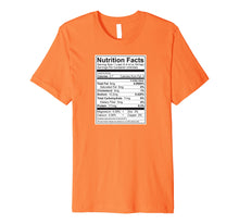 Load image into Gallery viewer, HackSwag Funny Semen Nutritional Info T-Shirt