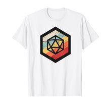 Load image into Gallery viewer, Role Playing Dice Dungeons D20 Game Master Dragons RPG Gift T-Shirt
