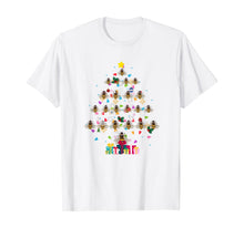 Load image into Gallery viewer, Funny Bee Christmas Tree Pajama Lights Gift T-Shirt