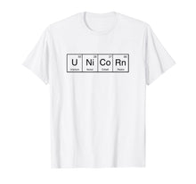Load image into Gallery viewer, Unicorn Tshirt - Periodic Table of Elements