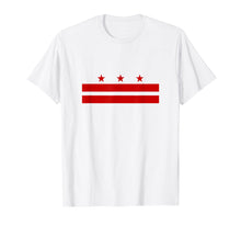 Load image into Gallery viewer, Washington DC Flag Tshirt - Washington DC City Flag Shirt