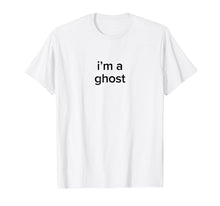 Load image into Gallery viewer, BuzzFeed Ghost Halloween Costume T-Shirt