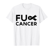 Load image into Gallery viewer, F.ck Cancer Tshirt Fck Cancer Fight Back Tee F.ck Cancer