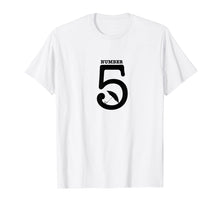 Load image into Gallery viewer, Number Five Umbrella T-Shirt