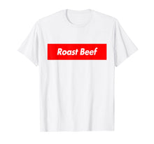 Load image into Gallery viewer, Roast Beef Logo Parody Funny T-Shirt